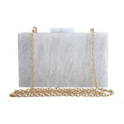 Women Handbags Marble Pattern Acrylic Bag Luxury Handbags Women Bags